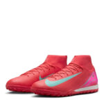 Nike Mercurial Superfly 10 Turf Football Boots – Red/Green - Image 8