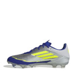adidas Messi F50 Firm Ground Football Boots – Silver/Blue - Image 2