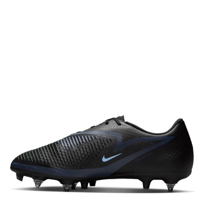 Nike Phantom 6 Low Soft Ground Football Boots – Black/Black - Image 2