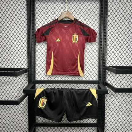 Belgium 2024/25 Euro Home Kids Kit