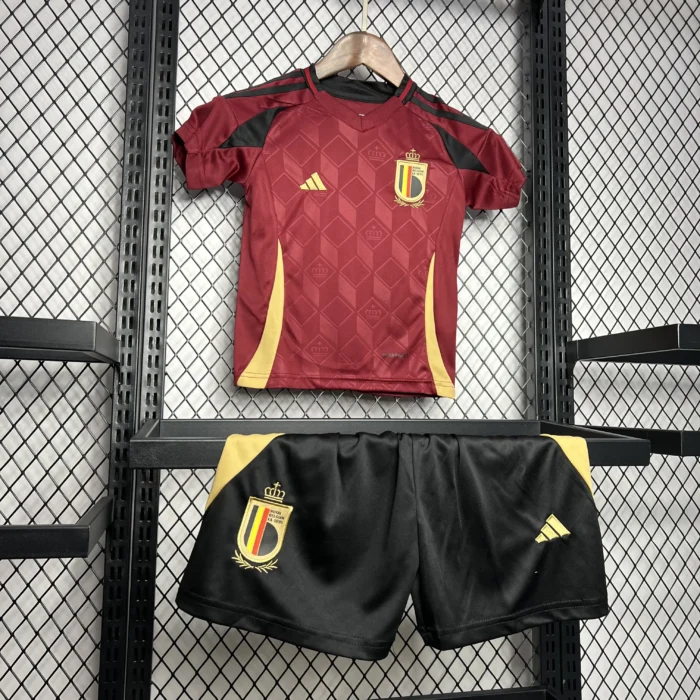Belgium 2024/25 Euro Home Kids Kit