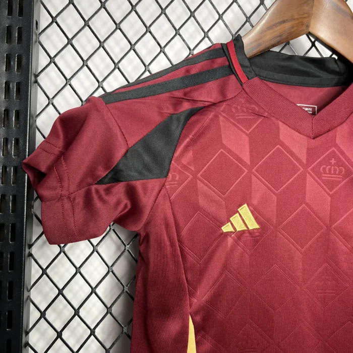 Belgium 2024/25 Euro Home Kids Kit