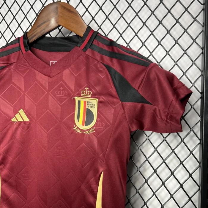 Belgium 2024/25 Euro Home Kids Kit
