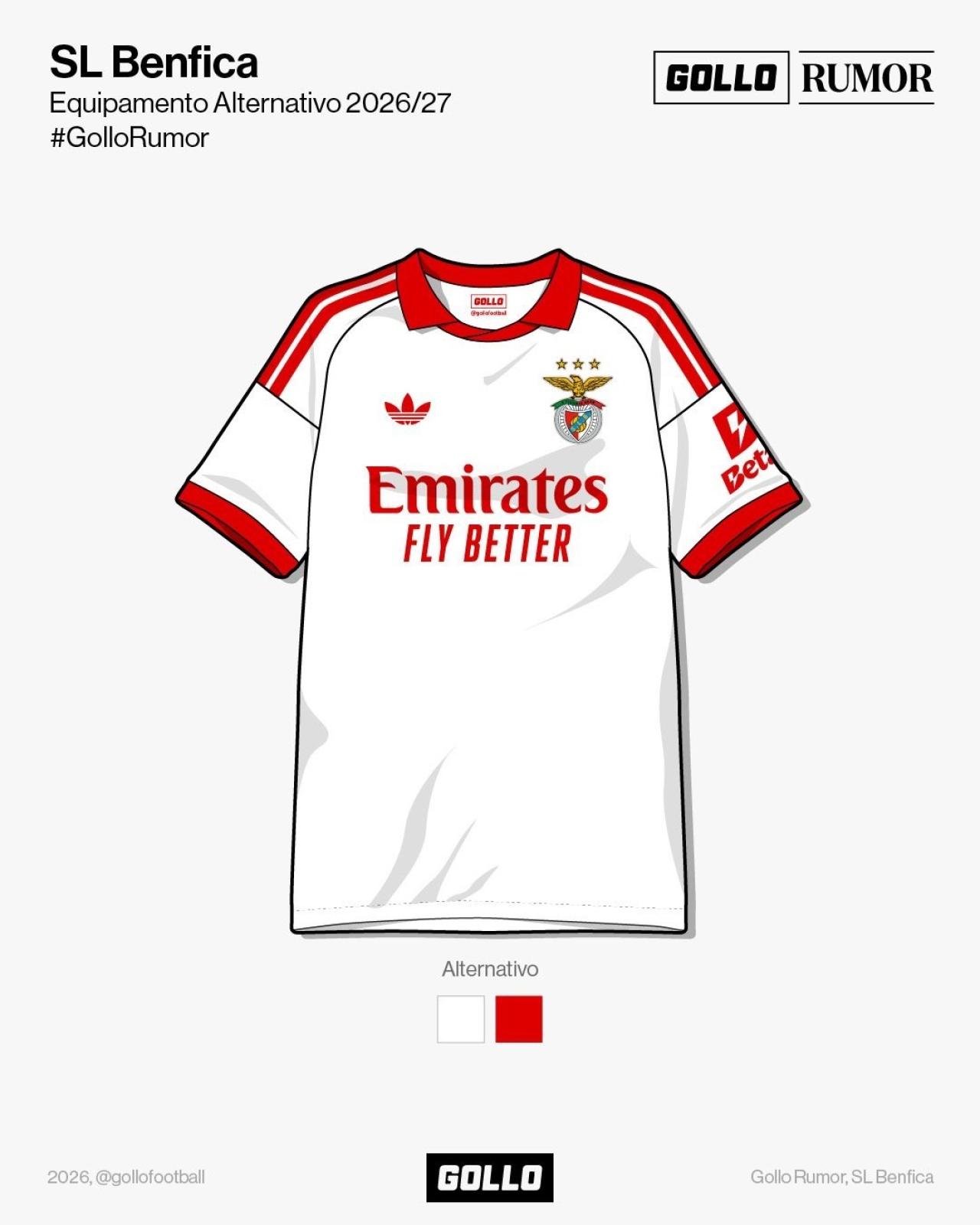 Benfica 2026-27 away kit leaked image