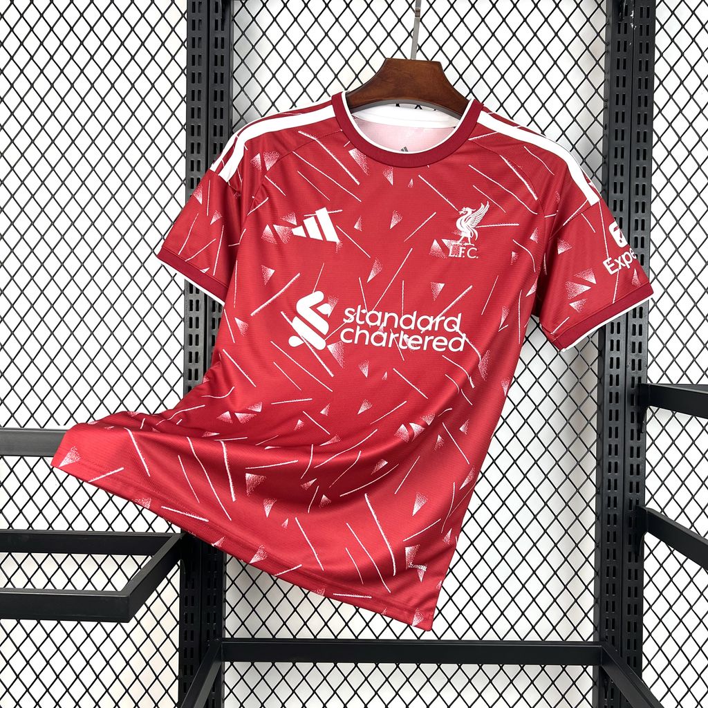 Liverpool 2026-27 home shirt, one of the best-ranked Premier League kits of the season