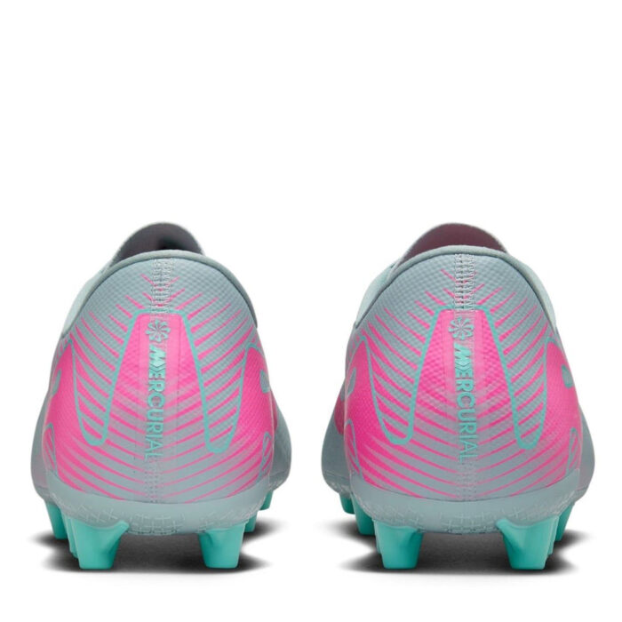 Nike Mercurial Vapor 16 Artificial Ground Football Boots – Grey/Pink – view 5