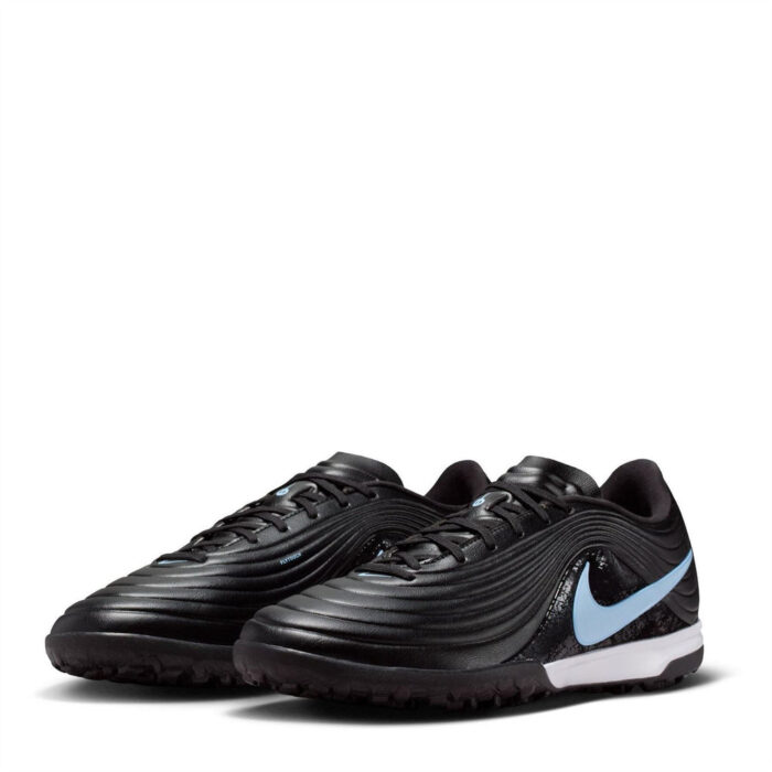 Nike Tiempo Maestro Turf Football Boots – Black/Blue – view 4