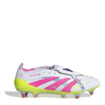 adidas Predator Soft Ground Football Boots – White/Pink – view 7