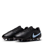 Nike Firm Ground Football Boots – Black/Blue – view 4