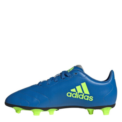 adidas Goletto Viii Junior Firm Ground Football Boots – Blue/Lemon – view 2