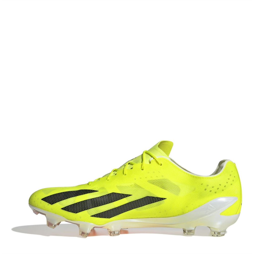 adidas X Crazyfast+ Firm Ground Football Boots – Yellow/Blk/Wht – view 2