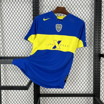 Boca Juniors 2005 100th Anniversary Edition Retro Jersey