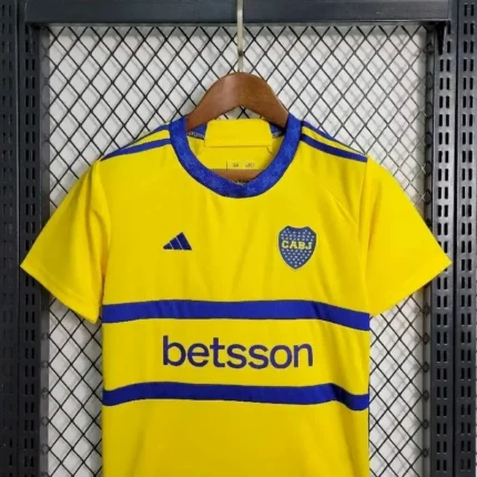 Boca Juniors 2023/24 Away Kids Kit