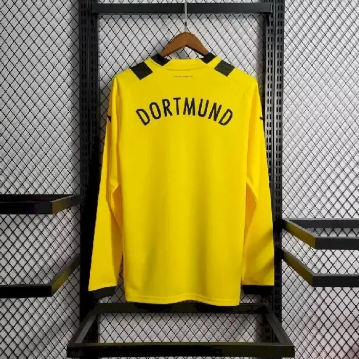 Borussia Dortmund 2022/23 Home Long Sleeves Jersey