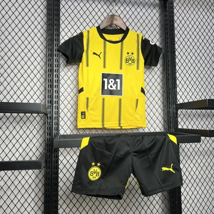 Borussia Dortmund 2024/25 Home Kids Kit