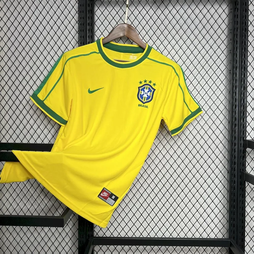 Brazil 1998/2000 Home Retro Jersey