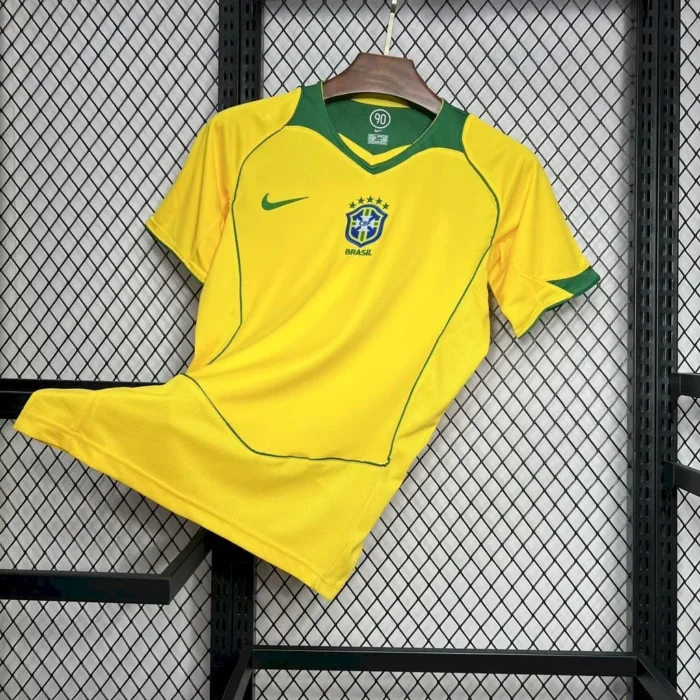 Brazil 2004/2006 Home Retro Jersey