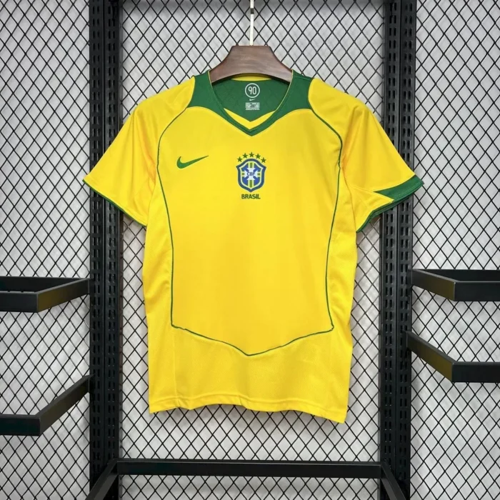 Brazil 2004/2006 Home Retro Jersey