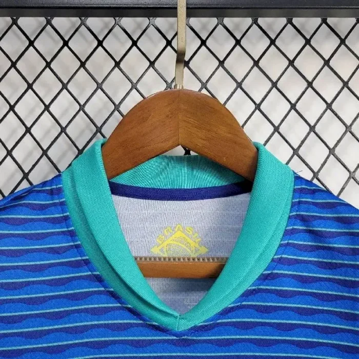 Brazil 2024/25 Away Kids Kit