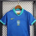 Brazil 2024/25 Away Kids Kit