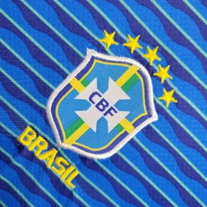 Brazil 2024/25 Away Kids Kit