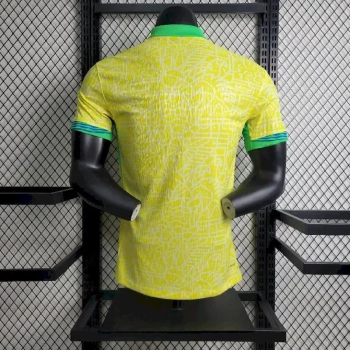 Brazil 2024/25 Home Jersey Player Version
