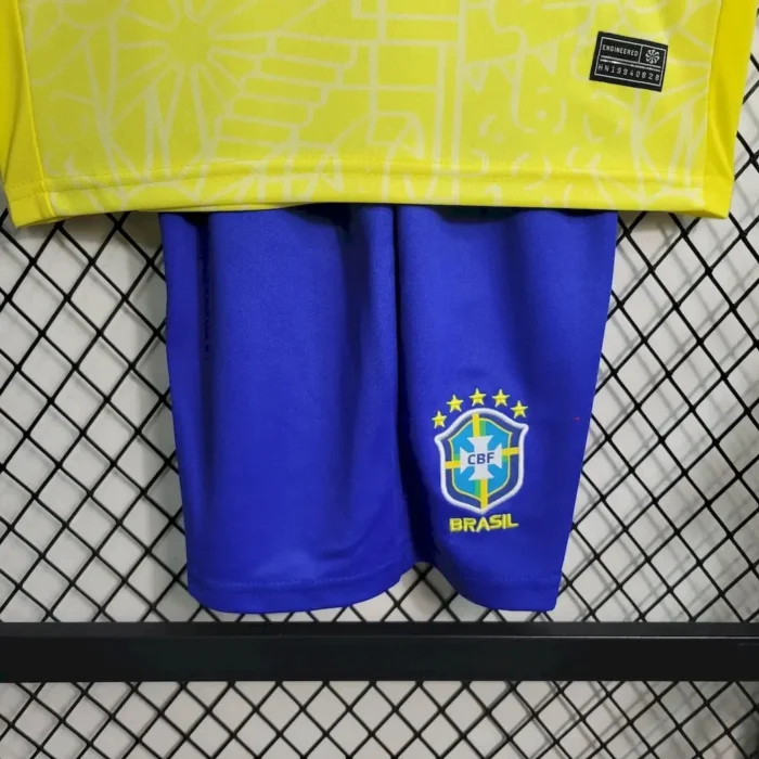 Brazil 2024/25 Home Kids Kit