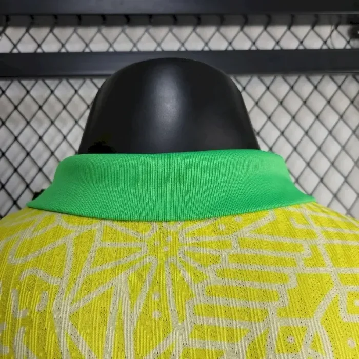 Brazil 2024/25 Home Long Sleeves Jersey Player Version