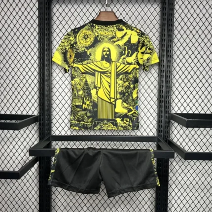 Brazil 2024/25 Special Edition Yellow Kids Kit