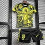 Brazil 2024/25 Special Edition Yellow Kids Kit