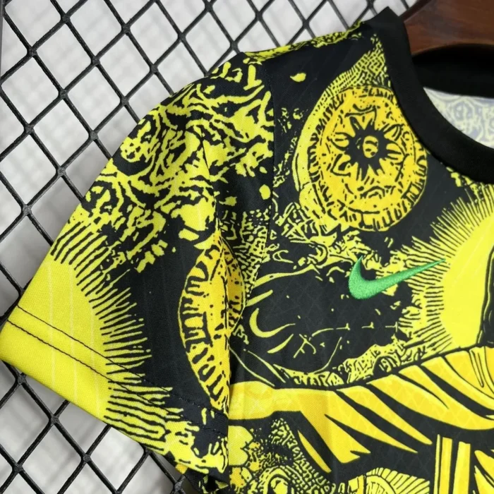 Brazil 2024/25 Special Edition Yellow Kids Kit