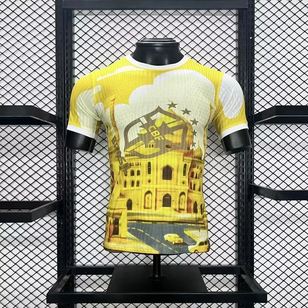 Brazil 2024/25 Yellow Special Edition Jersey Player Version