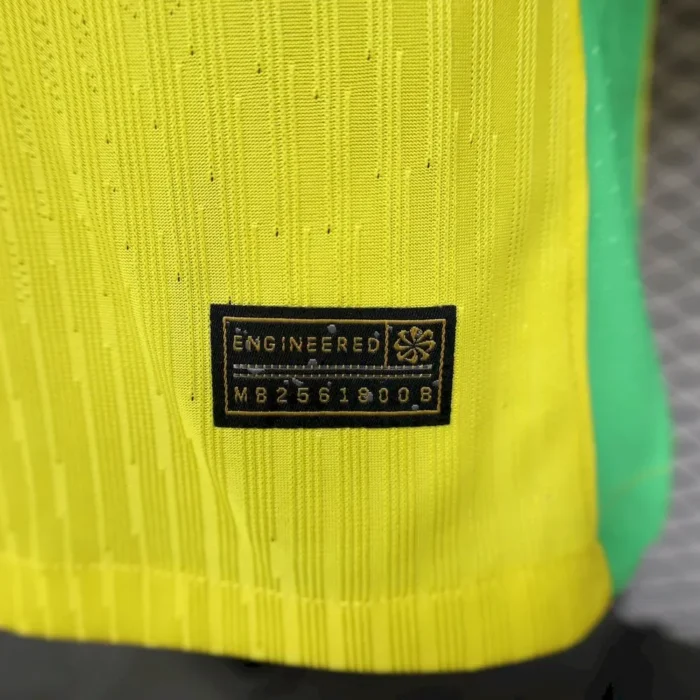 Brazil 2025/26 Home Jersey Player Version