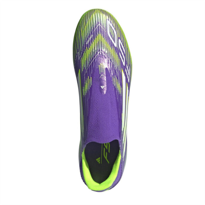 adidas F50 Firm Ground Football Boots – Purple/White – view 5