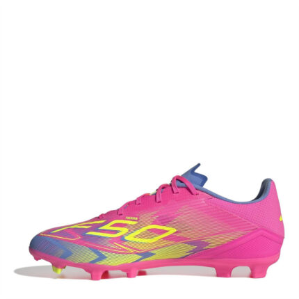 adidas Firm Ground Football Boots – Lucid Nk/Lemon – view 2