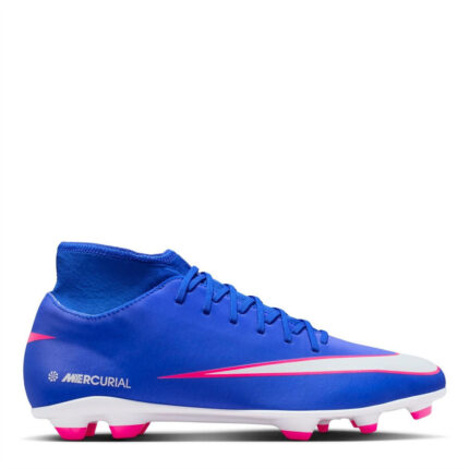 Nike Mercurial Superfly 10 Firm Ground Football Boots – Blue/Wht/Pink