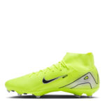 Nike Zoom Mercurial Superfly 10 Firm Ground Football Boots – Volt/Black – view 2