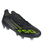adidas F50 Soft Ground Football Boots – Black/Lemon – view 3