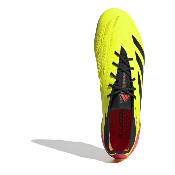 adidas Predator 24 Firm Ground Football Boots – Yellow/Blk/Red – view 5