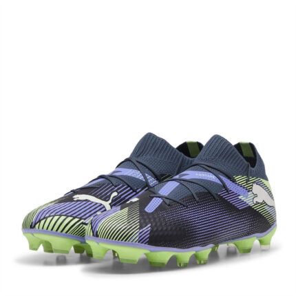 Puma Future 7 Firm Ground Football Boots – Grey/White/Grn