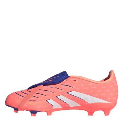 adidas Predator Junior Firm Ground Football Boots – Orange/White – view 2
