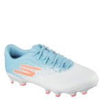 Skechers Razor Firm Ground Football Boots – White/Blue