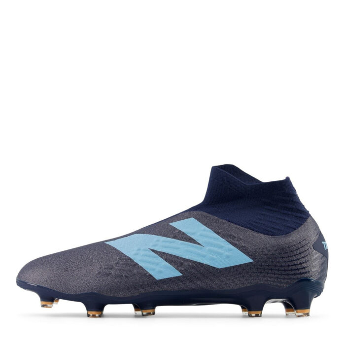 New Balance Tekela V4+ Magia Firm Ground Football Boots – Navy/Sky Blue – view 6