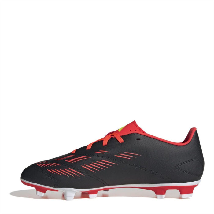 adidas Predator 24 Firm Ground Football Boots – Black/White/Red - Image 8