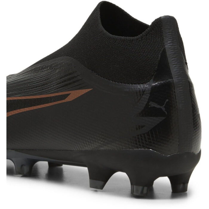 Puma Ultra Firm Ground Football Boots – Black/Rose – view 5