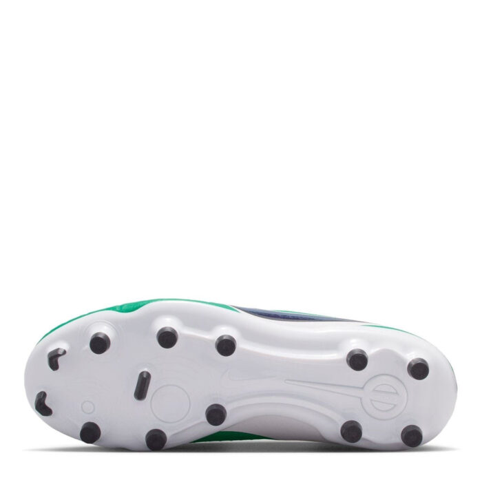 Nike Tiempo Legend 10 Junior Firm Ground Football Boots – Green/Black - Image 3