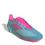 adidas F50 Firm Ground Football Boots – Blue/Pink – view 3