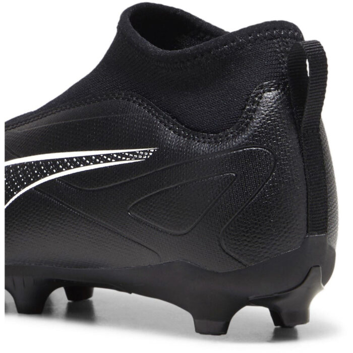 Puma Ultra Junior Firm Ground Football Boots – Black/White - Image 5