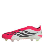 adidas Predator Firm Ground Football Boots – Red/Blk/White – view 2