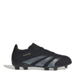 adidas Predator 24 Junior Firm Ground Football Boots – Core Black/Crbn
